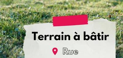 Terrain seul à Rue en Somme (80) de 820 m² à vendre au prix de 94000€ - 1