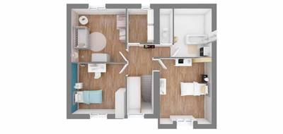 Programme terrain + maison à Savigny-lès-Beaune en Côte-d'Or (21) de 119 m² à vendre au prix de 304690€ - 4