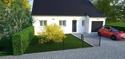 Programme terrain + maison à Manthelan en Indre-et-Loire (37) de 80 m² à vendre au prix de 210770€ - 1