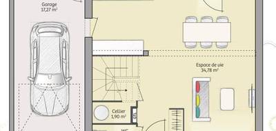 Programme terrain + maison à Dannemois en Essonne (91) de 74 m² à vendre au prix de 275000€ - 4