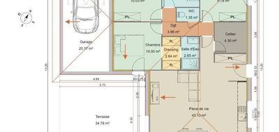 Programme terrain + maison à Gap en Hautes-Alpes (05) de 93 m² à vendre au prix de 399000€ - 3