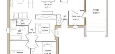 Programme terrain + maison à Vendin-lès-Béthune en Pas-de-Calais (62) de 92 m² à vendre au prix de 240000€ - 4