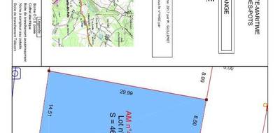 Terrain seul à Saintes en Charente-Maritime (17) de 468 m² à vendre au prix de 35600€ - 1