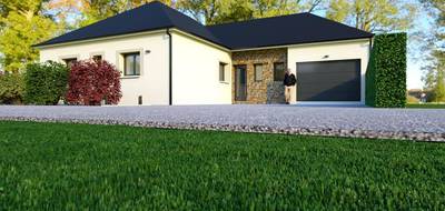 Programme terrain + maison à Saint-Côme-de-Fresné en Calvados (14) de 110 m² à vendre au prix de 293500€ - 1