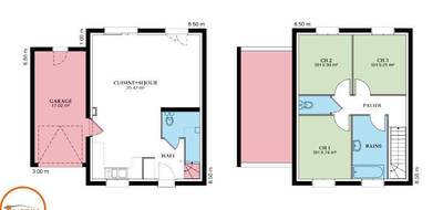 Programme terrain + maison à Relans en Jura (39) de 84 m² à vendre au prix de 208990€ - 4