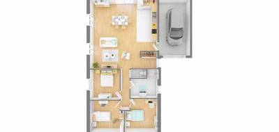 Programme terrain + maison à Frignicourt en Marne (51) de 109 m² à vendre au prix de 187500€ - 4