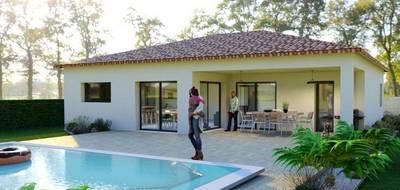 Programme terrain + maison à Villeneuve-de-Berg en Ardèche (07) de 100 m² à vendre au prix de 279800€ - 1