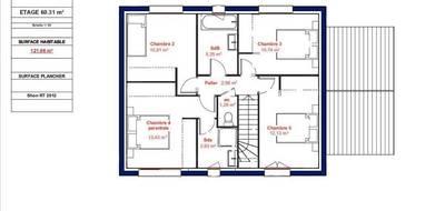 Programme terrain + maison à Serris en Seine-et-Marne (77) de 124 m² à vendre au prix de 454700€ - 4