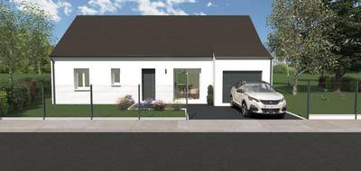 Programme terrain + maison à Saint-Flovier en Indre-et-Loire (37) de 81 m² à vendre au prix de 170500€ - 2