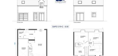 Programme terrain + maison à Meulan-en-Yvelines en Yvelines (78) de 73 m² à vendre au prix de 285000€ - 3