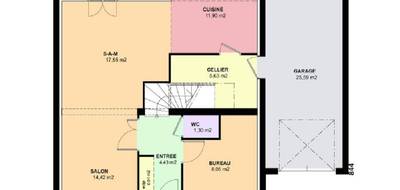 Programme terrain + maison à Jury en Moselle (57) de 129 m² à vendre au prix de 399000€ - 3