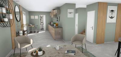Programme terrain + maison à Mesnil-Panneville en Seine-Maritime (76) de 134 m² à vendre au prix de 362000€ - 3
