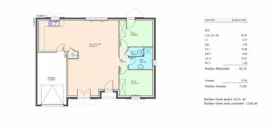 Programme terrain + maison à Saint-Laurent-de-la-Prée en Charente-Maritime (17) de 90 m² à vendre au prix de 259548€ - 4