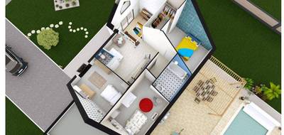 Programme terrain + maison à Manthelan en Indre-et-Loire (37) de 139 m² à vendre au prix de 292350€ - 4