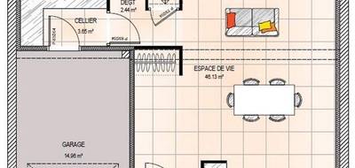 Programme terrain + maison à Huillé-Lézigné en Maine-et-Loire (49) de 120 m² à vendre au prix de 297500€ - 4