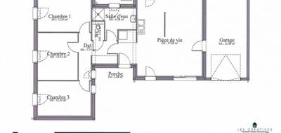 Programme terrain + maison à Prémilhat en Allier (03) de 90 m² à vendre au prix de 261039€ - 4