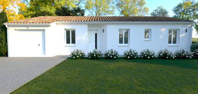 Programme terrain + maison à Champagnolles en Charente-Maritime (17) de 108 m² à vendre au prix de 238000€ - 1