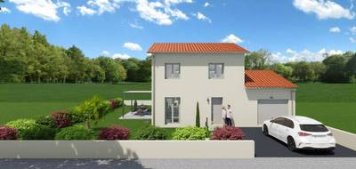 Programme terrain + maison à Belleville-en-Beaujolais en Rhône (69) de 90 m² à vendre au prix de 260000€ - 2