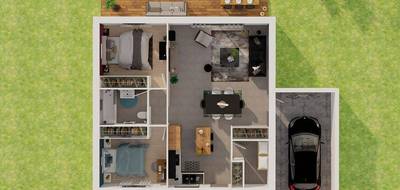 Programme terrain + maison à Douai en Nord (59) de 70 m² à vendre au prix de 169800€ - 4