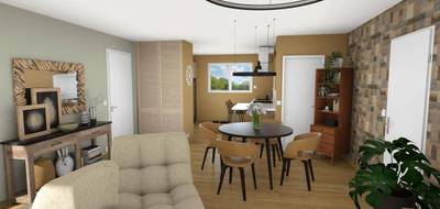 Programme terrain + maison à Cournon-d'Auvergne en Puy-de-Dôme (63) de 82 m² à vendre au prix de 276301€ - 3