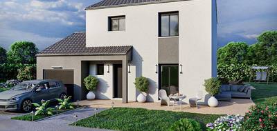 Programme terrain + maison à Pommérieux en Moselle (57) de 101 m² à vendre au prix de 379000€ - 1