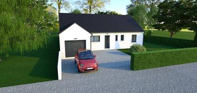 Programme terrain + maison à Saint-Flovier en Indre-et-Loire (37) de 110 m² à vendre au prix de 235250€ - 1
