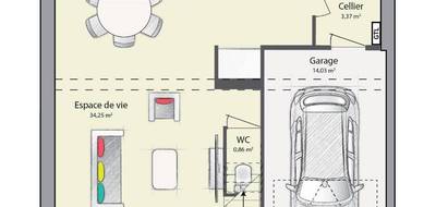 Programme terrain + maison à Boussy-Saint-Antoine en Essonne (91) de 89 m² à vendre au prix de 335600€ - 4