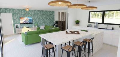 Programme terrain + maison à Saint-Étienne-de-Fontbellon en Ardèche (07) de 106 m² à vendre au prix de 275000€ - 4
