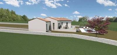 Programme terrain + maison à Saint-Remèze en Ardèche (07) de 100 m² à vendre au prix de 295000€ - 2