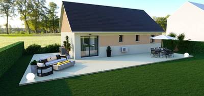 Programme terrain + maison à Saint-Denis-le-Thiboult en Seine-Maritime (76) de 74 m² à vendre au prix de 218000€ - 2