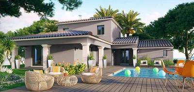Programme terrain + maison à Draguignan en Var (83) de 129 m² à vendre au prix de 496285€ - 1