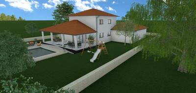 Programme terrain + maison à Gillonnay en Isère (38) de 133 m² à vendre au prix de 345000€ - 2