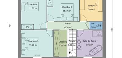 Programme terrain + maison à Beuvry-la-Forêt en Nord (59) de 124 m² à vendre au prix de 366371€ - 4