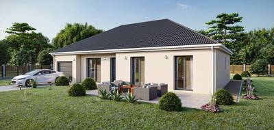 Programme terrain + maison à Leuilly-sous-Coucy en Aisne (02) de 72 m² à vendre au prix de 158758€ - 3