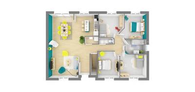 Programme terrain + maison à Le Manoir en Eure (27) de 97 m² à vendre au prix de 229564€ - 4