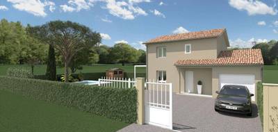 Programme terrain + maison à Francheleins en Ain (01) de 90 m² à vendre au prix de 309600€ - 1