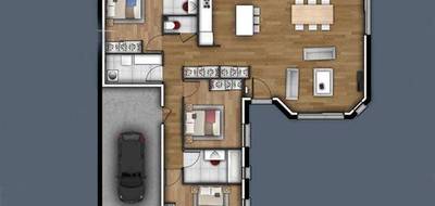 Programme terrain + maison à Bréauté en Seine-Maritime (76) de 109 m² à vendre au prix de 275500€ - 3