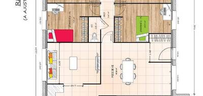 Programme terrain + maison à Morannes sur Sarthe-Daumeray en Maine-et-Loire (49) de 90 m² à vendre au prix de 219000€ - 4