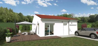 Programme terrain + maison à Cournon-d'Auvergne en Puy-de-Dôme (63) de 82 m² à vendre au prix de 290093€ - 1
