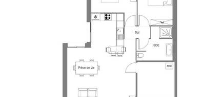 Programme terrain + maison à Machecoul-Saint-Même en Loire-Atlantique (44) de 70 m² à vendre au prix de 213700€ - 4