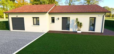 Programme terrain + maison à Montrevel-en-Bresse en Ain (01) de 92 m² à vendre au prix de 259000€ - 1