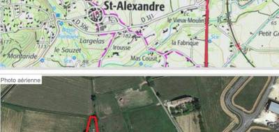 Terrain seul à Saint-Alexandre en Gard (30) de 505 m² à vendre au prix de 79000€ - 1
