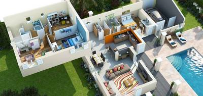 Programme terrain + maison à Camps-la-Source en Var (83) de 105 m² à vendre au prix de 397000€ - 2