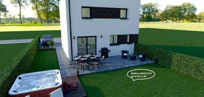 Programme terrain + maison à Gœulzin en Nord (59) de 80 m² à vendre au prix de 239679€ - 2