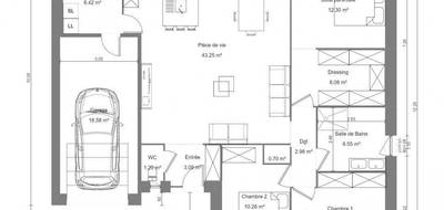 Programme terrain + maison à Dechy en Nord (59) de 105 m² à vendre au prix de 249000€ - 4