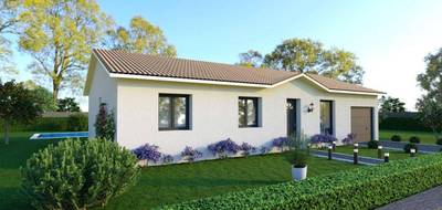 Programme terrain + maison à La Chapelle-de-Guinchay en Saône-et-Loire (71) de 98 m² à vendre au prix de 242100€ - 1