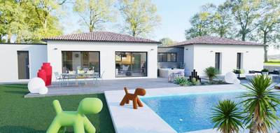 Programme terrain + maison à Vallon-Pont-d'Arc en Ardèche (07) de 107 m² à vendre au prix de 334900€ - 1