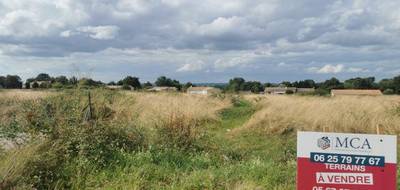 Terrain seul à Auros en Gironde (33) de 635 m² à vendre au prix de 65000€ - 1