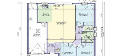 Programme terrain + maison à Aigrefeuille-d'Aunis en Charente-Maritime (17) de 80 m² à vendre au prix de 214500€ - 4