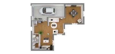 Programme terrain + maison à Creuzier-le-Vieux en Allier (03) de 100 m² à vendre au prix de 327435€ - 4